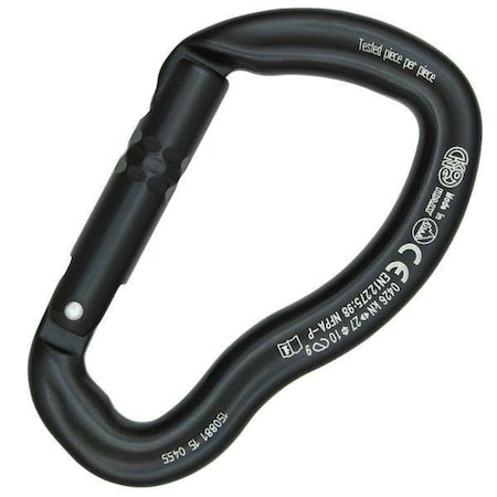 Kong Usa Asymmetric, 99 mm Length, 20 mm Gate Opening, Aluminum Alloy, Black 783I00NN0KK